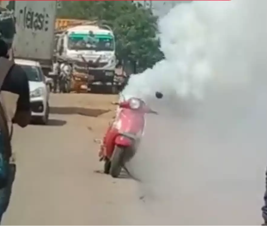 In India, Yet Another Electric Scooter Has Caught Fire - Electric Vehicles